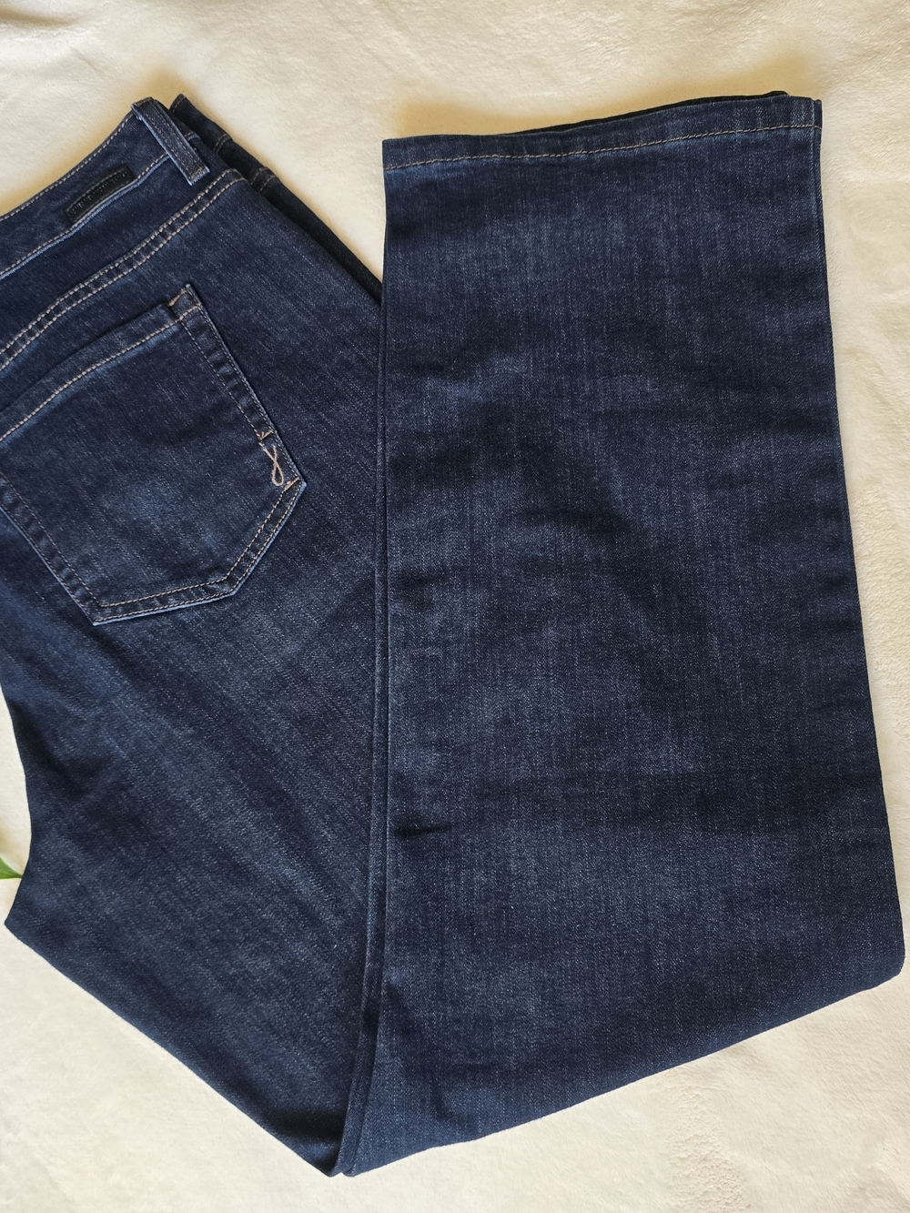 Women's Jones New York Dark Blue Jeans - Classic Straight Fit